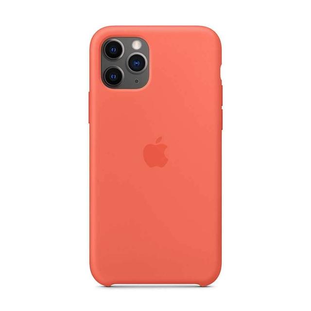apple iphone 11 pro max silicone case clementine - SW1hZ2U6NDEyNzk=