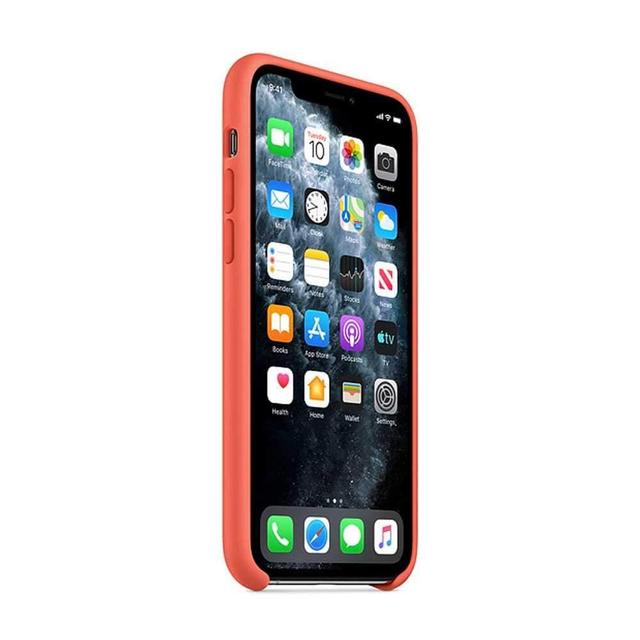 apple iphone 11 pro max silicone case clementine - SW1hZ2U6NDEyODA=