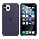 apple iphone 11 pro max silicone case midnight blue - SW1hZ2U6NDEyNjk=