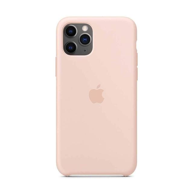 apple iphone 11 pro silicone case pink sand - SW1hZ2U6NDEyNDM=