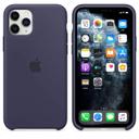 apple iphone 11 pro silicon case midnight blue - SW1hZ2U6NDEyMzE=