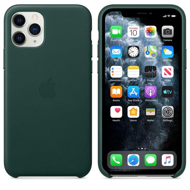 apple iphone 11 pro leather case forest green - SW1hZ2U6Mzg4MzI=