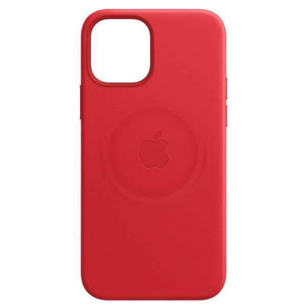 كفر أحمر Apple iPhone 12 Pro Max Leather Case with MagSafe - cG9zdDo3Nzc0MQ==