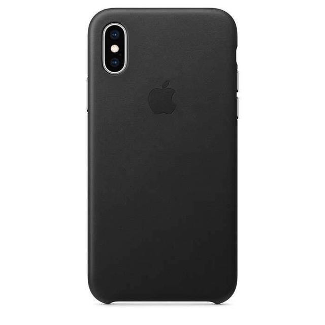 apple iphone xs leather case black - SW1hZ2U6Mzg2OTU=