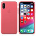 apple iphone xs leather case peony pink - SW1hZ2U6Mzg3NTg=