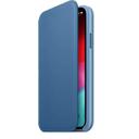 apple iphone xs leather folio cape cod blue - SW1hZ2U6Mzg3MTk=