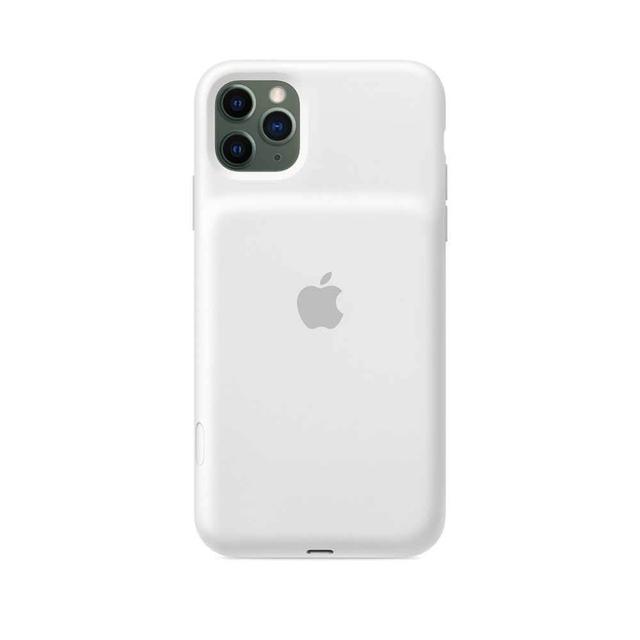 حافظة بطارية ذكية أصلية لآيفون 11 Pro Max من Apple - أبيض - SW1hZ2U6NDU5OTQ=