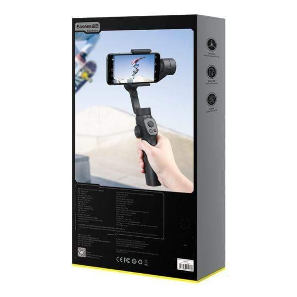 مثبت جوال للتصوير ثلاثي محمول باليد أسود بيسوس Baseus Black Handheld 3-Axis Control Smartphone - SW1hZ2U6Njc0NzE=