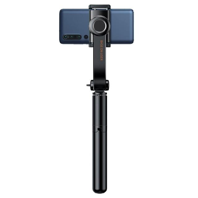 عصا سيلفي Baseus Lovely Uniaxial Bluetooth Folding Stand Selfie Stabilizer سوداء - SW1hZ2U6NzQ3MjU=