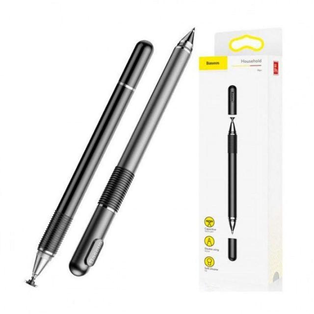 قلم Baseus Square LineBaseus Golden Cudgel Capacitive Stylus Pen الأسود - SW1hZ2U6NzU3MDA=