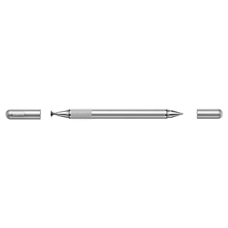 قلم Baseus Square LineBaseus Golden Cudgel Capacitive Stylus Pen فضي
