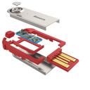 كابل محول لاسلكي Baseus BA01 USB Wireless adapter cable الأحمر - SW1hZ2U6NzU4Mjc=