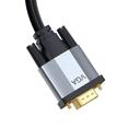 كابل Baseus Enjoyment VGA Male To VGA Male bidirectional Adapter Cable 3m رمادي - SW1hZ2U6NzU4MzI=