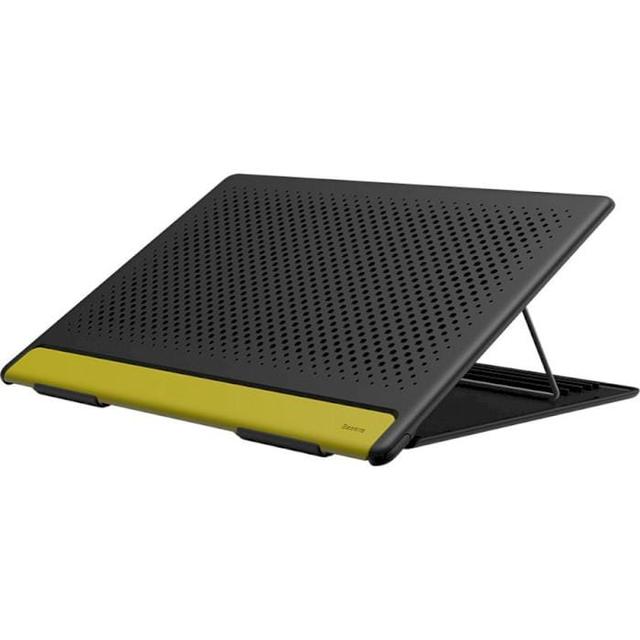 حامل لابتوب قابل للطي Baseus Let''s go Mesh Portable Laptop Stand – رمادي / أصفر - SW1hZ2U6NzUxNTE=