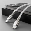 كابل Baseus Cafule Series Metal Data Cable Type-C to iP PD 20W 2m 2 متر - أبيض - SW1hZ2U6NzU4Nzk=