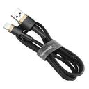 كابل Baseus cafule Cable USB For lightning 2.4A 1M 1 متر – ذهبي/أسود - SW1hZ2U6NzY4MDY=