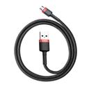 baseus cafule cable usb for micro 2 4a 1m red black - SW1hZ2U6NzY3NjI=