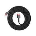 كابل Baseus cafule Cable USB For Type-C 2A 3 متر -احمر+ أسود - SW1hZ2U6NzY1NjA=