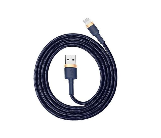 كابل Baseus cafule Cable USB For iP 1.5A 2 متر – أزرق/ذهبي - SW1hZ2U6NzY2Njg=