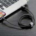 كابل Baseus cafule Cable USB For Type-C 2A 2متر - رمادي+ أسود - SW1hZ2U6NzY2NTc=