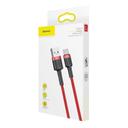 كابل Baseus cafule Cable USB For Type-C 2A 3متر - أحمر - SW1hZ2U6NzY1NTA=