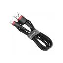 كابل Baseus cafule Cable USB For iP 2A  3متر - أسود/أحمر - SW1hZ2U6NzY1NzI=