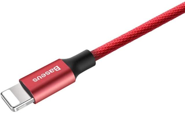 كابل Baseus Yiven Cable For Apple ١.٨ متر -  أحمر - SW1hZ2U6NzY1ODk=