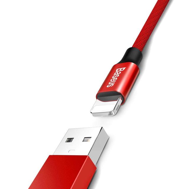 كابل Baseus Yiven Cable For Apple ١.٨ متر -  أحمر - SW1hZ2U6NzY1OTA=