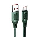 كابل Baseus Flash Multiple Fast Charge Protocols Convertible Fast Charging Cable USB For Type-C 5A  1 متر - أخضر - SW1hZ2U6NzYxMTE=