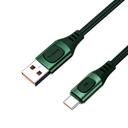 كابل Baseus Flash Multiple Fast Charge Protocols Convertible Fast Charging Cable USB For Type-C 5A  2 متر - أخضر - SW1hZ2U6NzU5MDU=