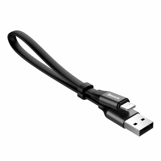 كابل Baseus Nimble Type-C Portable Cable ٢٣ سم - أسود - SW1hZ2U6NzY5Mjk=