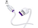 كابل Baseus Purple Ring HW Quick Charging USB Cable For Type-C 40W 1m أبيض - SW1hZ2U6NzY3Mjk=