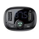 شاحن السيارة Baseus T typed S-09 wireless MP3 car charger– أسود - SW1hZ2U6NzUzNzA=