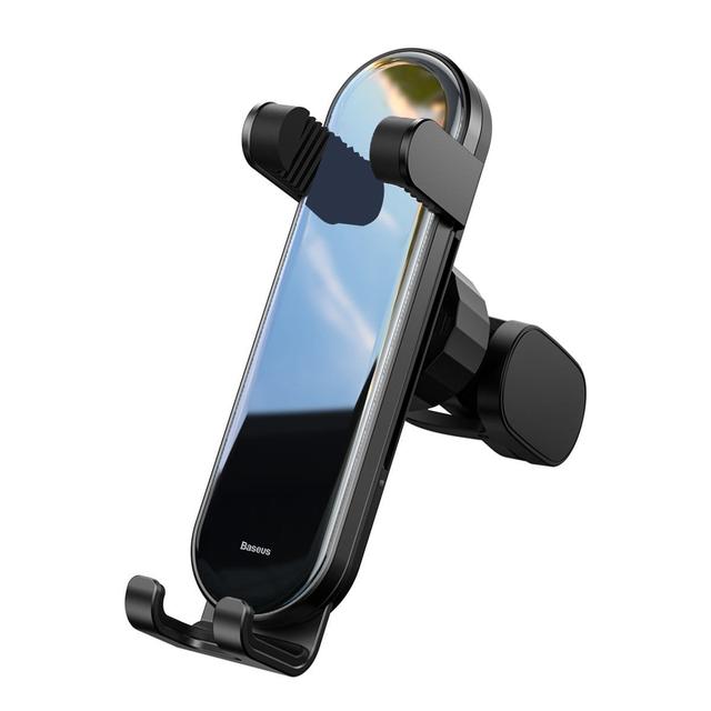 baseus penguin gravity phone holder black - SW1hZ2U6NzU1NDY=