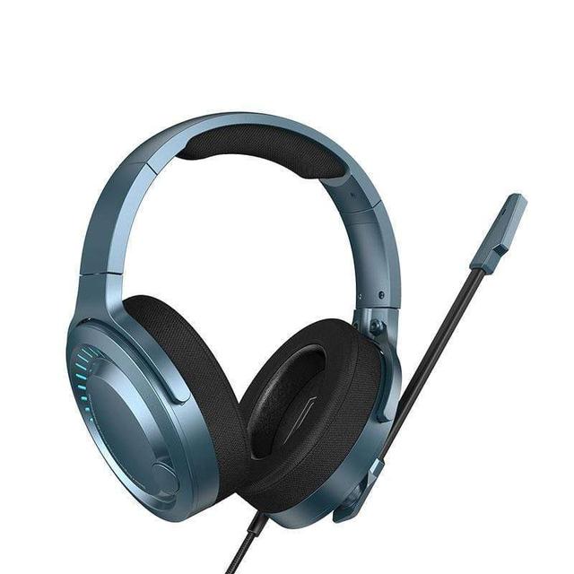 سماعة كمبيوتر ثلاثية الأبعاد Baseus GAMO Immersive Virtual 3D Game headphone（PC） – أزرق - SW1hZ2U6NzQ3MDM=