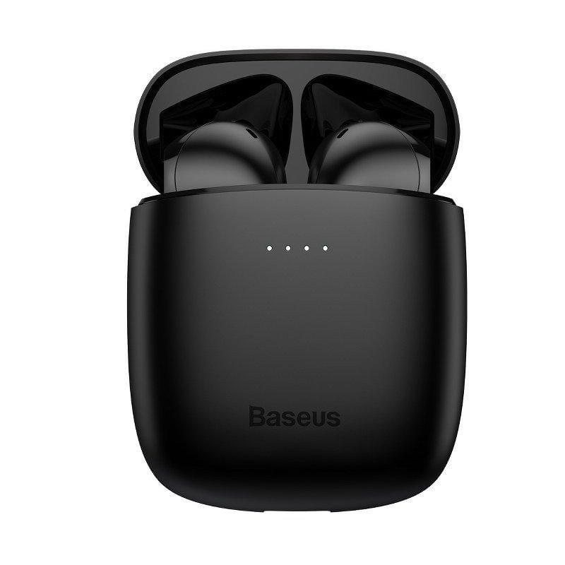 سماعة بلوتوث لاسلكية Baseus Encok True Wireless Earphones W04 Pro– أسود