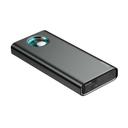 baseus amblight digital display quick charge power bank 30000mah black include baseus xiaobai series fast charging cable type c to type c 100w20v 5a 1m black - SW1hZ2U6NzQ2MTY=