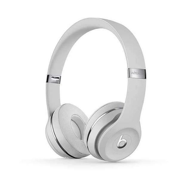beats solo 3 wireless over ear headphone satin silver - SW1hZ2U6NDE1NDA=