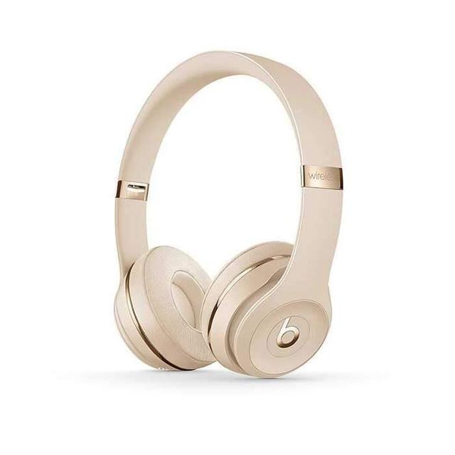 beats solo 3 wireless over ear headphone satin gold - SW1hZ2U6NDE1MzQ=