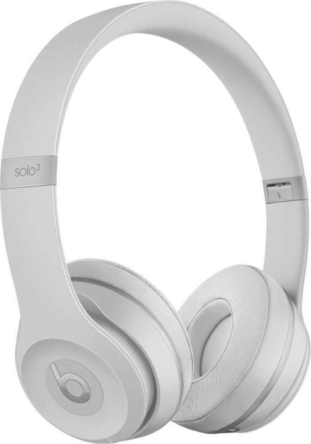 beats solo 3 wireless over ear headphone matte silver - SW1hZ2U6NDE1MDc=
