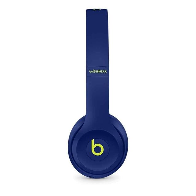 beats solo 3 wireless over ear headphonepop collections pop indigo - SW1hZ2U6NDE0OTE=