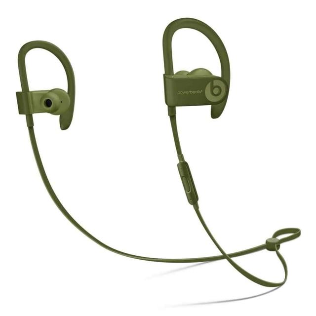 beats powerbeats 3 wireless in ear stereo headphones turf green - SW1hZ2U6NDE0MDE=