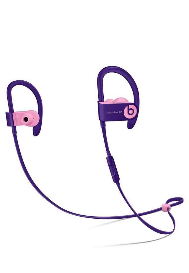 beats powerbeats 3 wireless in ear stereo headphones pop violet - SW1hZ2U6NDEzNzg=