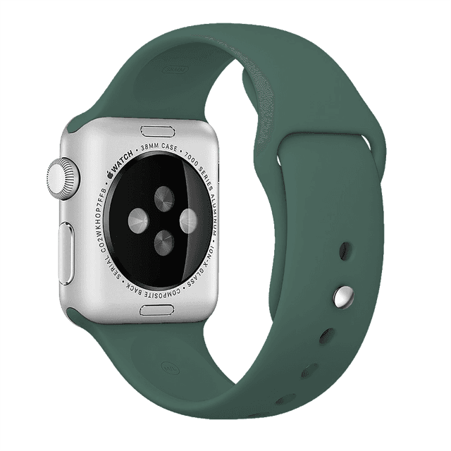 حزام ساعة BeHello - Apple Watch 38/40mm Silicone Strap - أخضر - SW1hZ2U6NTU2ODA=