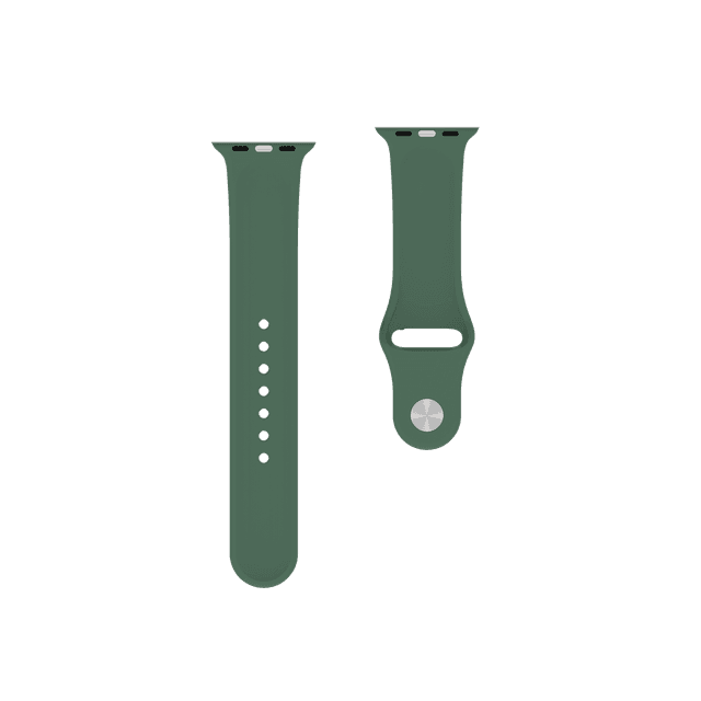 حزام ساعة BeHello - Apple Watch 38/40mm Silicone Strap - أخضر - SW1hZ2U6NTU2ODE=