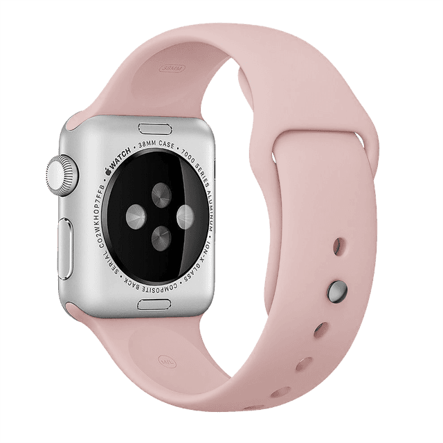 حزام ساعة BeHello - Apple Watch 38/40mm Silicone Strap - زهري - SW1hZ2U6NTU2ODQ=