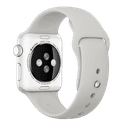 behello premium apple watch 38 40mm silicone strap stone - SW1hZ2U6NTU2ODg=