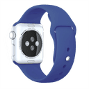 behello premium apple watch 42 44mm silicone strap blue - SW1hZ2U6NTU3MDA=