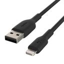 كابل Belkin - Boost Charge Lightning to USB-A Cable 2m - أسود - SW1hZ2U6Njk3ODY=