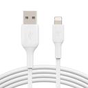 belkin boost charge lightning to usb a cable 1m white - SW1hZ2U6Njk3ODk=